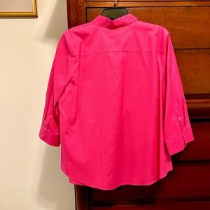 Chico’s 3/4 sleeve shirt-Pink